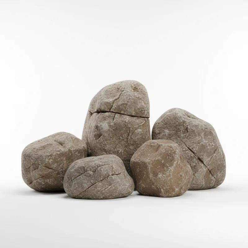Quarry stone boulders for foundation and infrastructure supplied by FONS International