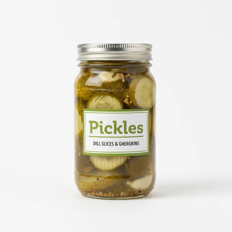 Authentic Indian pickles in glass jars exported by FONS International