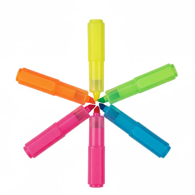 Fluorescent highlighter pens for office and study by FONS International
