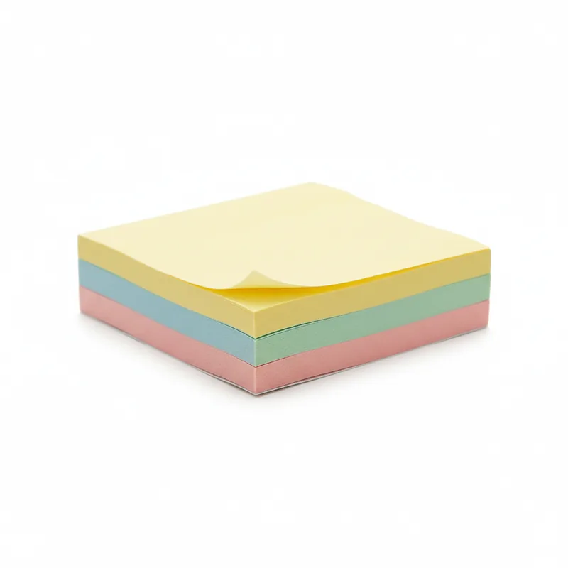 Coloured sticky notes pads for office reminders by FONS International