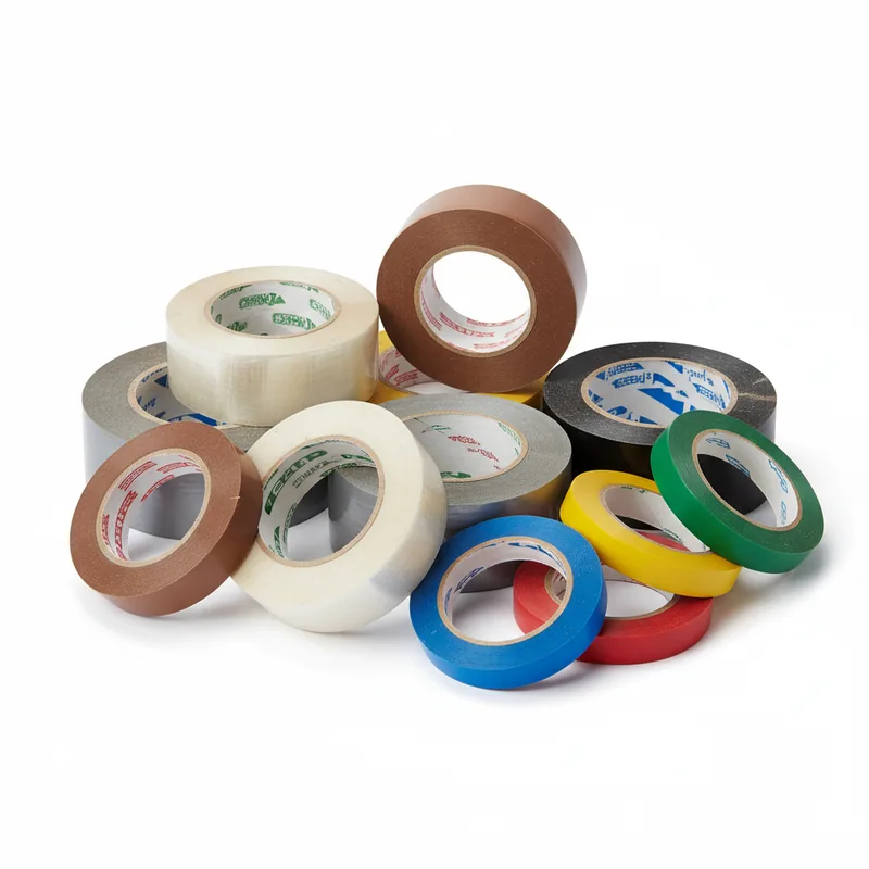 Cello tape, masking tape and packing tape rolls by FONS International